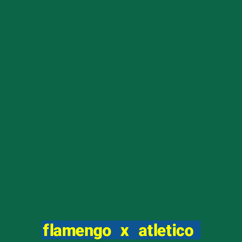 flamengo x atletico mineiro futemax